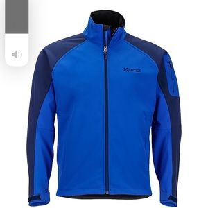 Men’s Marmot red soft shell jacket!